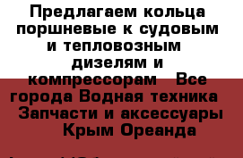 Предлагаем кольца поршневые к судовым и тепловозным  дизелям и компрессорам - Все города Водная техника » Запчасти и аксессуары   . Крым,Ореанда